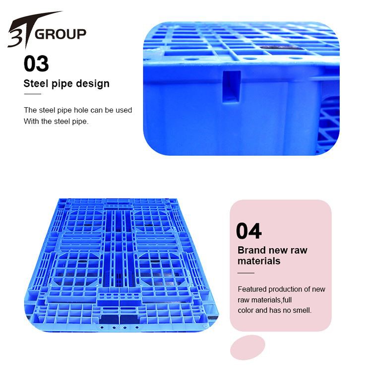 Heavy Duty Double Sides Large stackable Plastic Pallet price