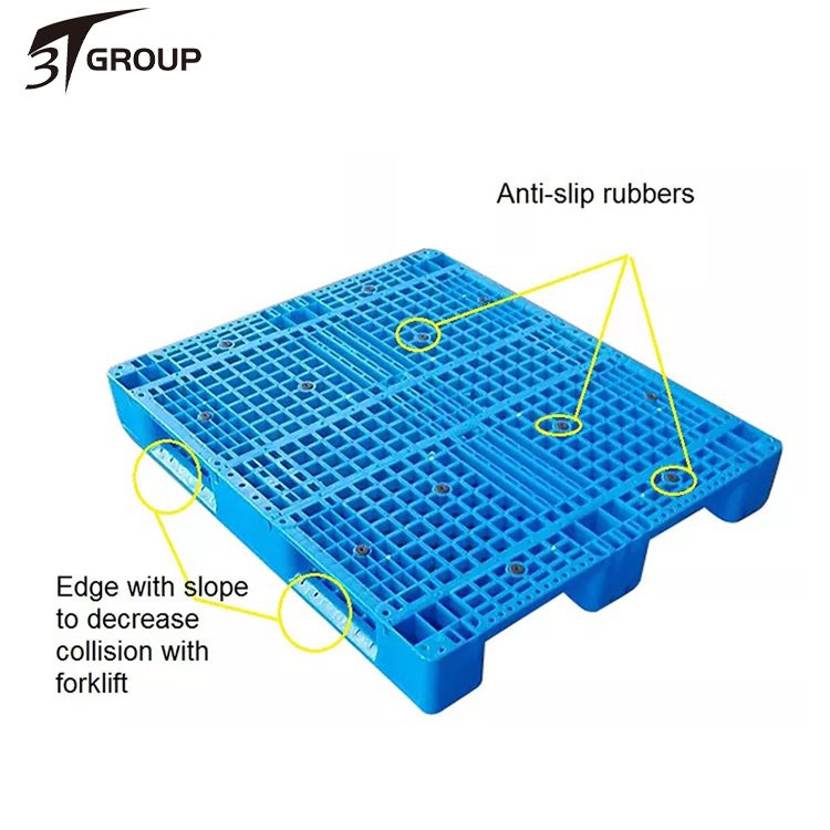 heavy duty hdpe rackable plastic pallet factory