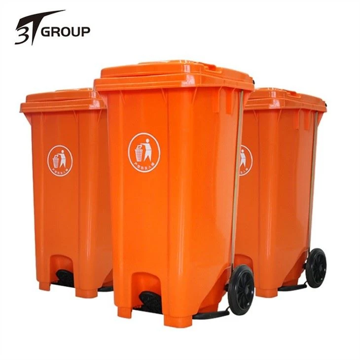 outdoor large plastic recycling trash can factory