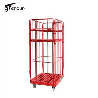 금속판 베이스가 있는 양면 롤 컨테이너