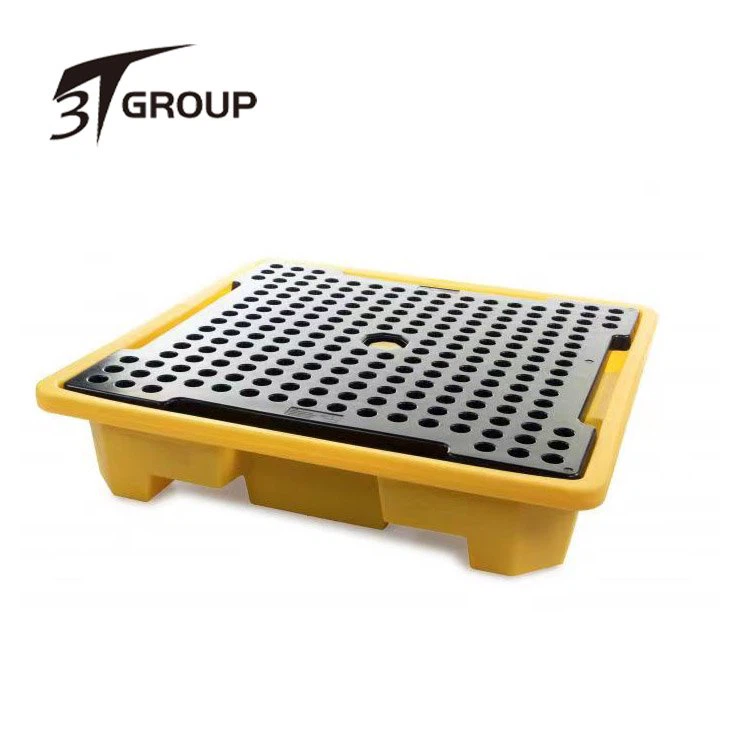 4 Drum Bunded Spill Pallet