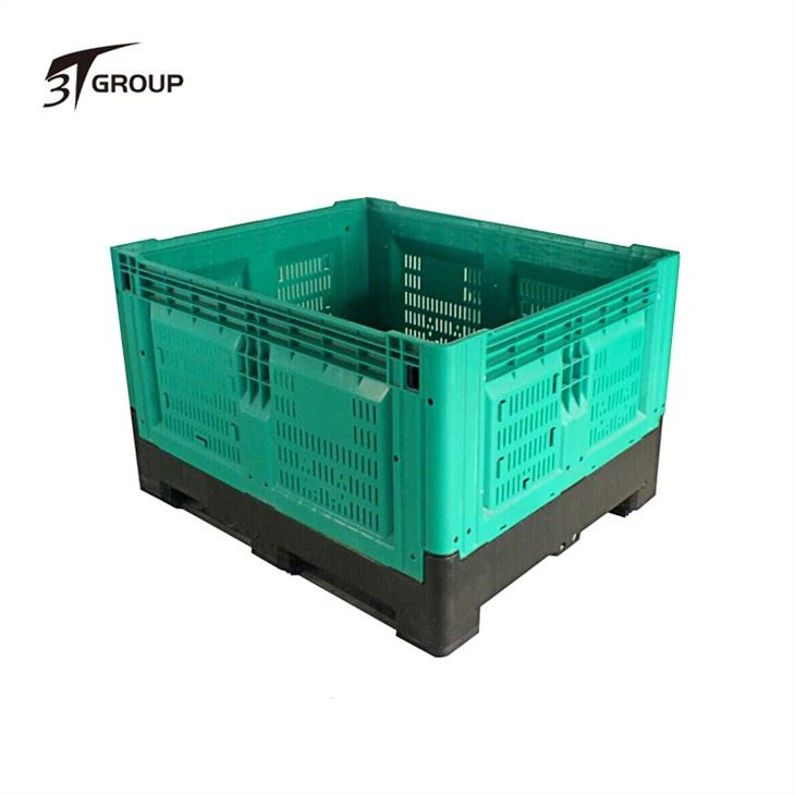 Mesh Fruit Collapsible Plastic Pallet Box