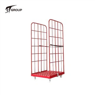 플라스틱 베이스가 있는 양면 롤 컨테이너