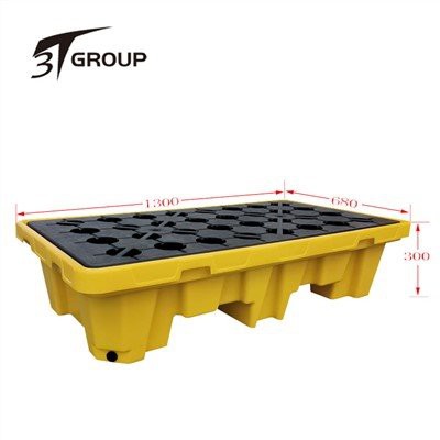 중첩 가능한 플라스틱 유출 팔레트