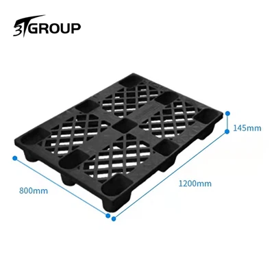 랙용 HDPE 또는 PP 단면 플라스틱 유로 팔레트의 차이점은 무엇입니까